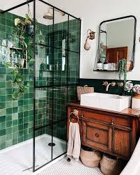 90 Dreamy Green Bathrooms That Inspire