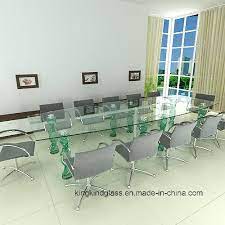 Office Furniture Glass Conference Table