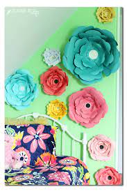 Large Paper Flower Wall Decor