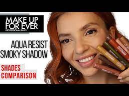 makeup for ever aqua resist smoky