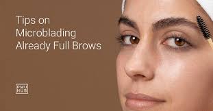 microblading thick eyebrows how to