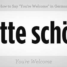 How to say you're welcome in german. How To Say You Re Welcome In German Howcast