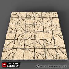 rough stone floors printable scenery