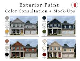 Exterior Paint Color Consultation Home