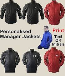 Personalised Manager Jacket Winter