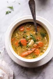 1) trim the number of skinless boneless chicken breast you need. Slow Cooker Hearty Chicken Soup Half Baked Harvest