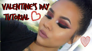 valentine s day makeup tutorial 2016