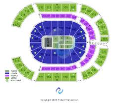 Bridgestone Arena Seating Chart With Rows And Seat Numbers