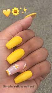 25 elegant short coffin nails ideas for ravishing look. 900 Yellow Nail Designs Ideas Nail Designs Yellow Nails Yellow Nail Art