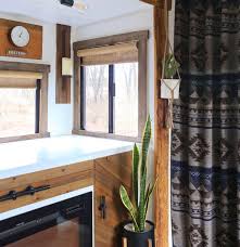 Rv roller shades with valance. Rv Window Makeover Ideas With Pictures Rv Inspiration