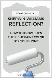 Sherwin Williams Reflection Too Gray