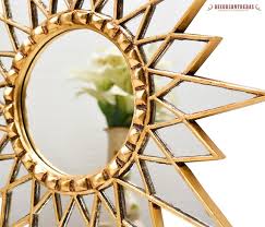 Gold Star Mirror 23 6 Decorative Wall