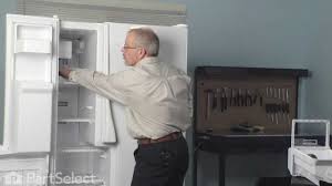 refrigerator repair replacing the ice