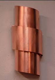 Copper Wall Sconce Lighting Vintage