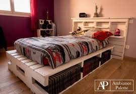 pallet bed frame diy wood pallet beds