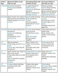 Faizal Rahman Baby Development Milestone Chart 7 To 12