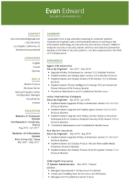 The following it resume samples and examples will help you write a resume that best highlights your experience and qualifications. Security Engineer It Resume Sample Writing Tips 2020 Resumekraft