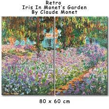 Jual Lukisan Iris In Monet S Garden 2