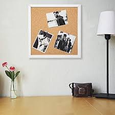 Walls With Frame Cork Board Tiles