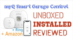 myq smart garage control unboxed