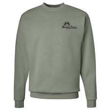 Hanes Ecosmart Adult Crewneck Sweatshirt Personalization Available