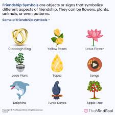 33 friendship symbols their meanings