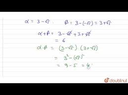 Form A Quadratic Equation With Rational
