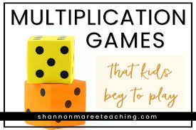 4th grade multiplication games that
