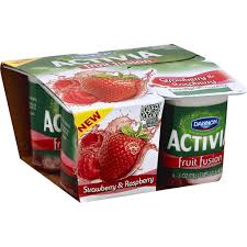 activia fruit fusion yogurt lowfat