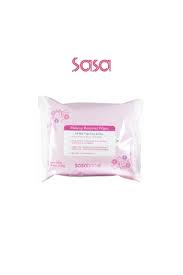 sasatinnie makeup remover tissues 25 s