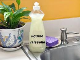 liquide vaisselle fait maison avec