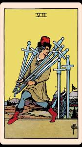 The Card of the Day: The Seven of Swords — Elliot Oracle - Tarot Card  Readings