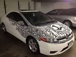Honda Sharpie Car Wrap Car Paint