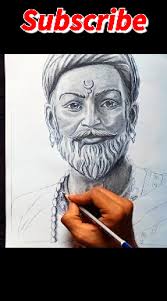 shivaji maharaj drawing sketch