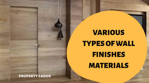 Interior Wall Finishes Materials
