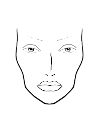 Printable Blank Makeup Face Charts Www Bedowntowndaytona Com
