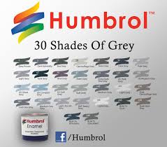 Humbrol 30 Shades Of Grey Trein