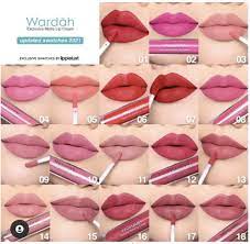 wardah exclusive matte lip cream