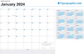 free 2024 calendar templates