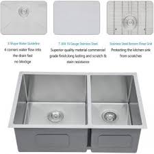 standard sizes for kitchen sinks  top