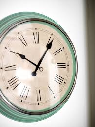 Ikea Skovel Clock Green Horloge