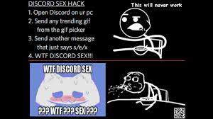Wtf discord sex
