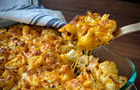 cheesy cauliflower cerole recipe