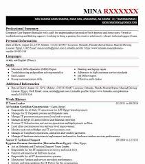 Proven ability to be flexible, learn. It Team Leader Resume Example Leader Resumes Livecareer