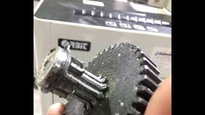 open paper shredder for repairing gears