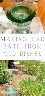 8 Easy Diy Glass Bird Bath Steps Using