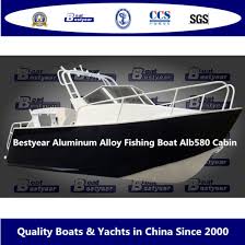 Aluminum Alloy Cabin Sd Fishing Boat