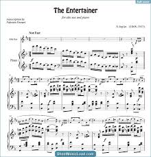 Digital print edition professionally arranged by makingmusicfun.net. Sheet Music Load The Entertainer