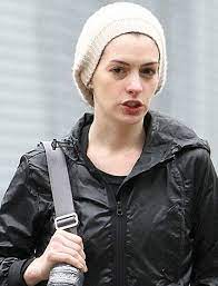 anne hathaway without makeup