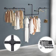 Wall Mount Clothes Rack Commercial